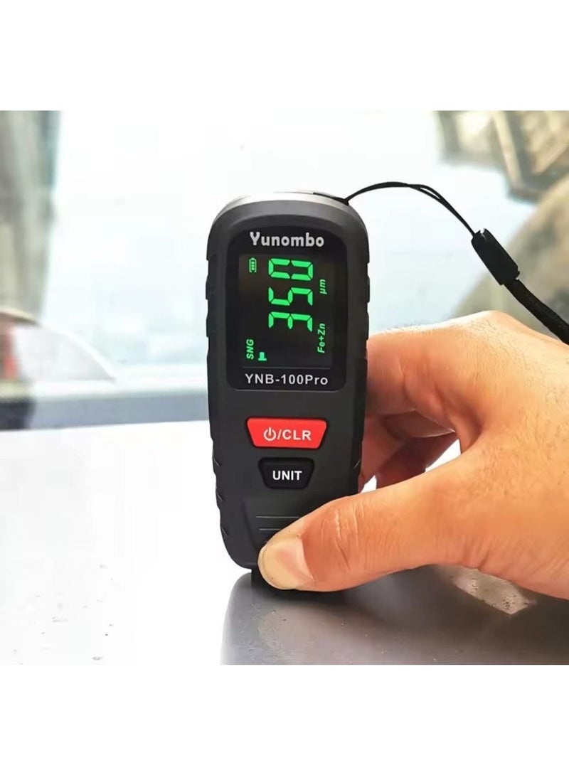 يونومبو جهاز اختبار سمك الطلاء وفحص طلاء للسيارة مديل YNB-100pro للكشف عن الطلاء والسمكرة ادوات فحص السيارات - Image 1